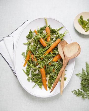 Salade croquante veggie