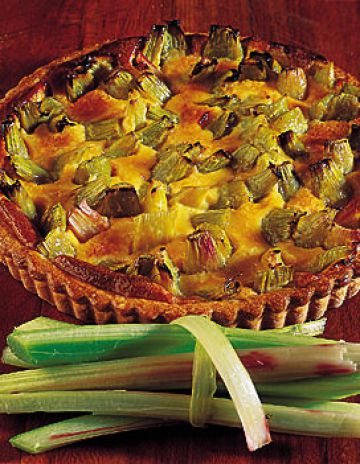Tarte à la rhubarbe