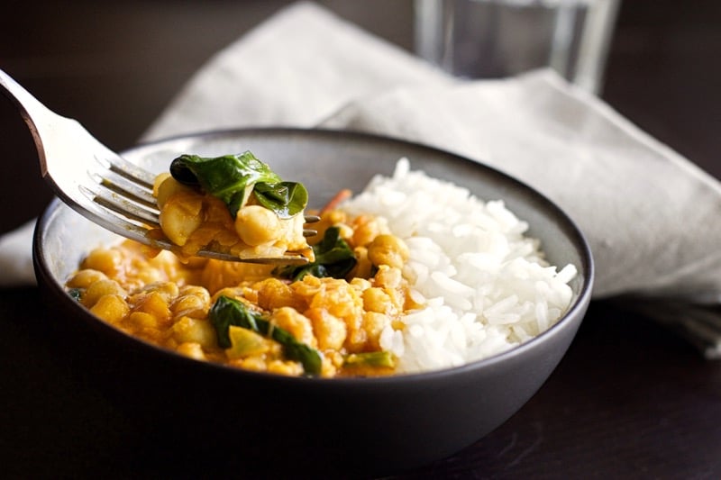 Curry de pois chiches au Thermomix