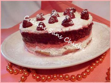 Tiramisu framboises