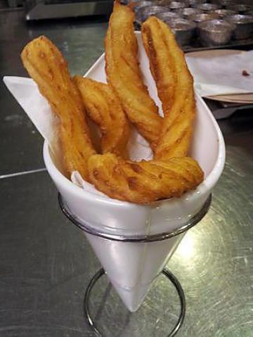 Churros de cèleri rave