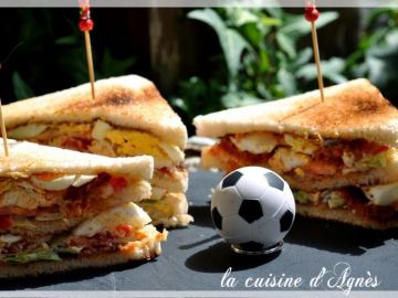 Club sandwich poulet