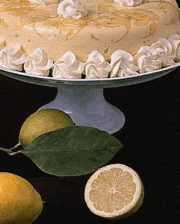 Bavarois au citron
