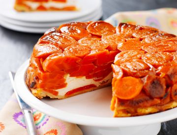 Tarte tatin aux carottes