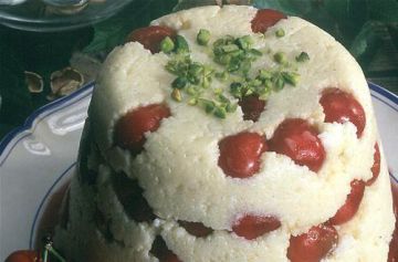 Gâteau de semoule aux cerises