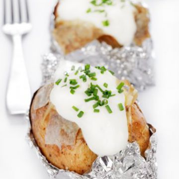 Pommes de terre au four au mascarpone