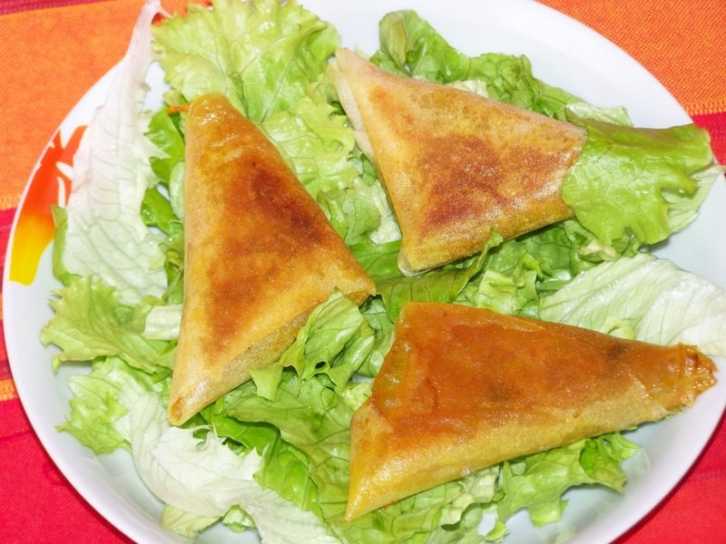 Samoussa aux carottes