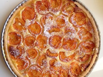 La tarte aux abricots