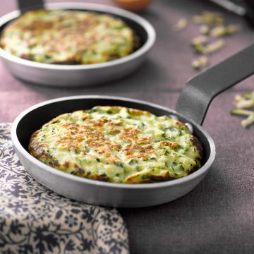 Crêpes de courgettes soufflées