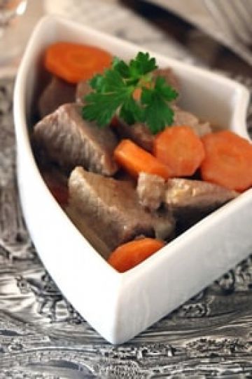Sauté de porc à la moutarde
