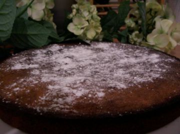 Gateau au chocolat blanc