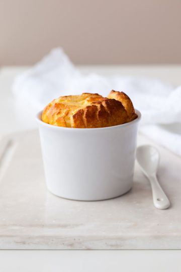 Soufflés au chèvre frais à ma façon