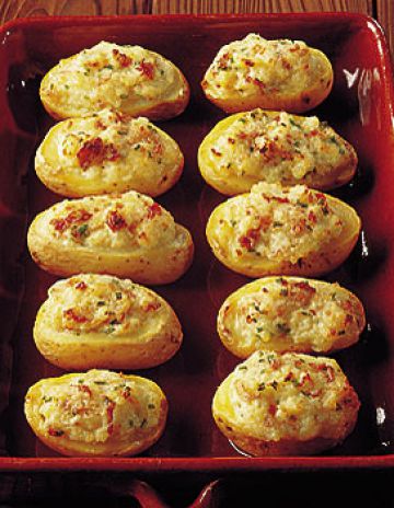 pommes de terre farcies au mascarpone