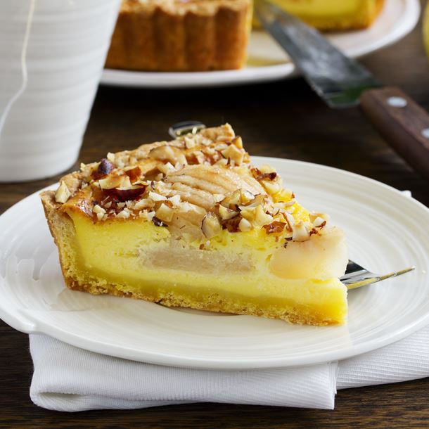 Tarte aux poires à la ricotta