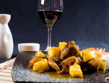 Canard à l'ananas