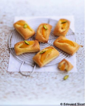 Financiers abricots et huile d’olive