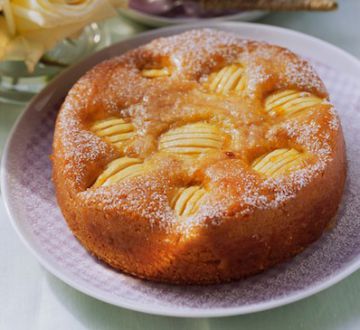 Gâteau aux pommes et au citron de grand-mère