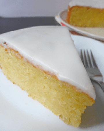 Gâteau fondant aux amandes