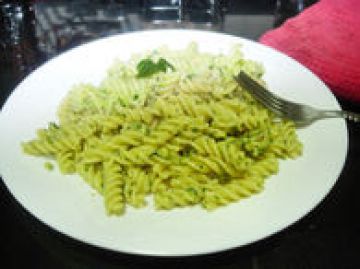 Pâtes aux courgettes et au poulet