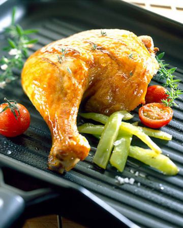 Cuisses de poulet rôties