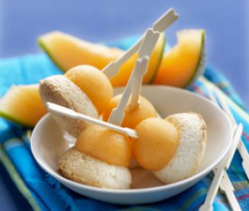 Rochers noix de coco et melon
