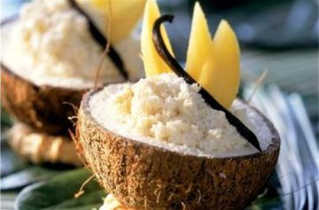 Riz au lait à la noix de coco