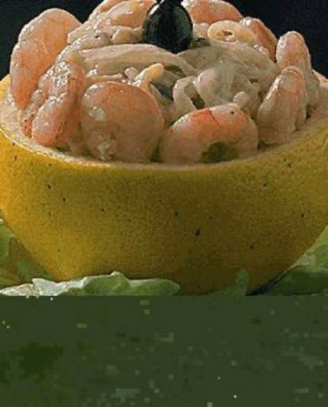 Pamplemousse aux crevettes