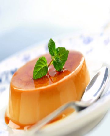 Flan à l'orange