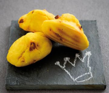 Madeleines au chorizo et safran