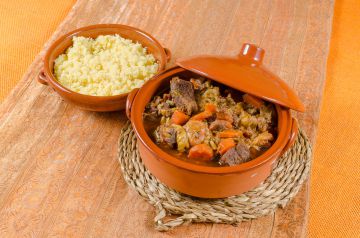 Couscous de jarret de veau