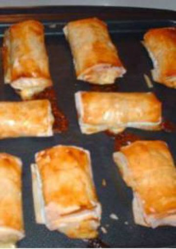 Bricks au thon et pommes de terre au cumin