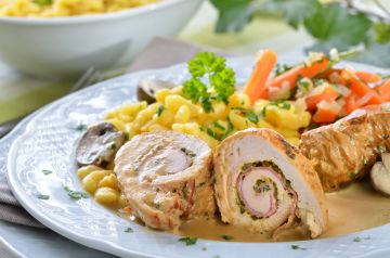 Paupiette de dinde au jambon