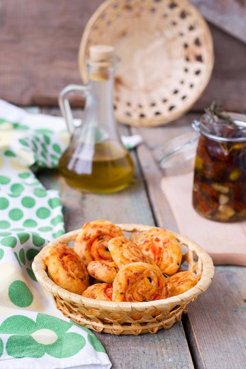 Cookies salés au chorizo et aux tomates séchées