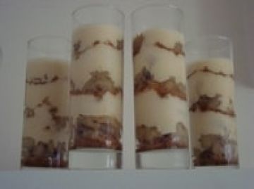 Tiramisu à la banane (Verrine dessert)
