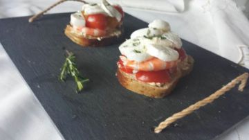 Tartine tomate - mozza