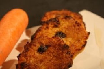 Biscuits de semoule aux carottes