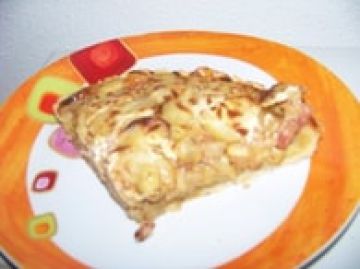 Tarte endives/fromage à raclette