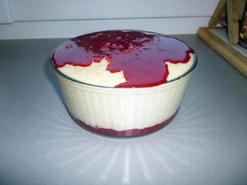 Riz au lait framboises-groseilles