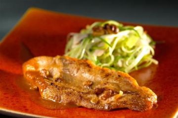 Crépinette de chou aux deux saumons et fines herbes