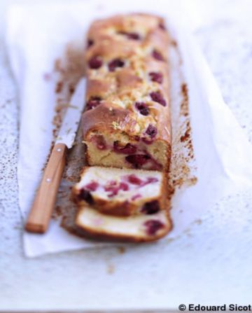 Cake framboises-citron-huile d’olive