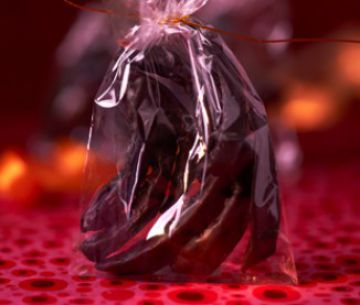 Oranges confites au chocolat
