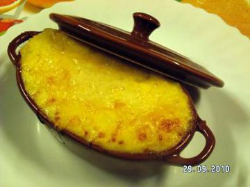 Gratin potiron/pommes de terre en mini-cocotte