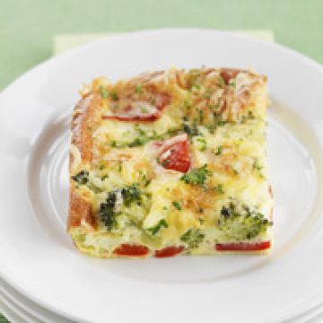 Quiche tomates et brocolis