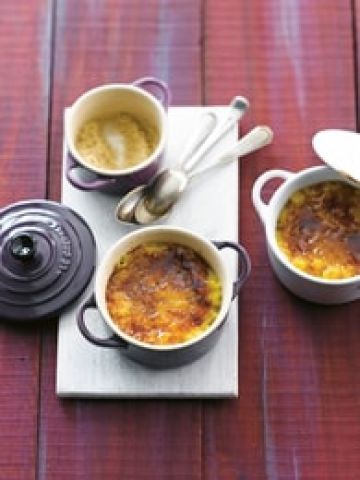 Crème de riz brûlée