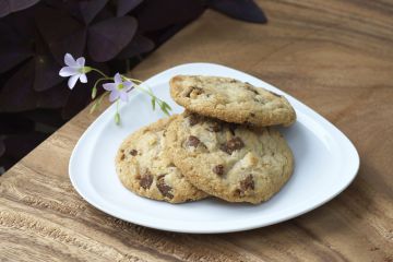 Cookies à la semoule de maïs aux pépites de chocolat
