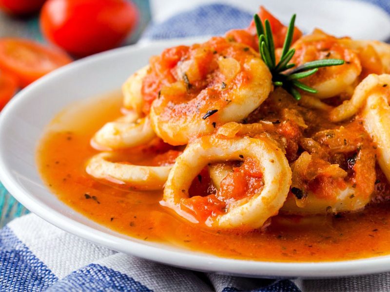 Encornets à la provençale au Thermomix