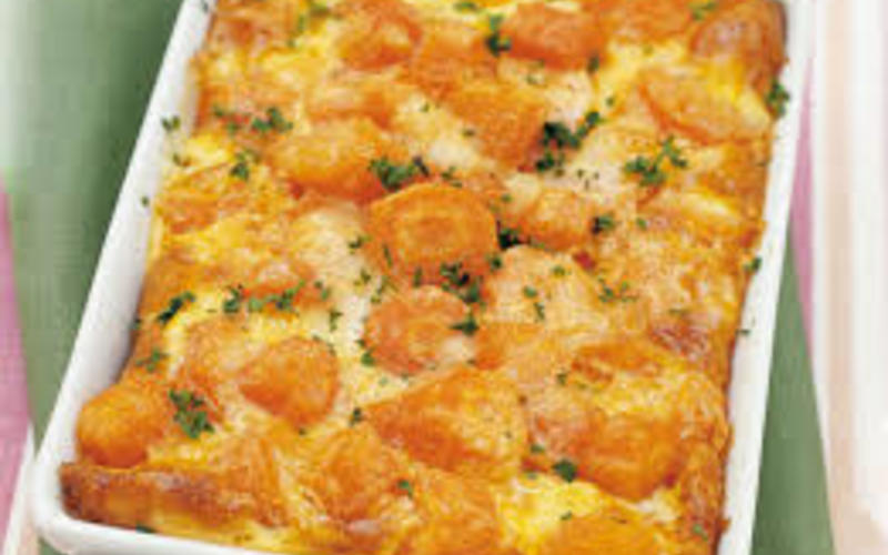 Gratin de carottes et Butternut