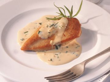 Blancs de poulet à l’estragon