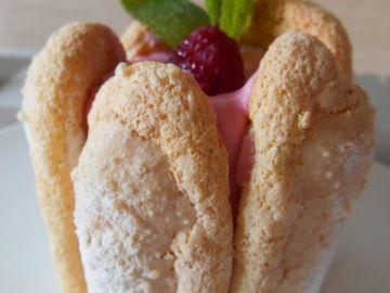 Charlottes aux framboises