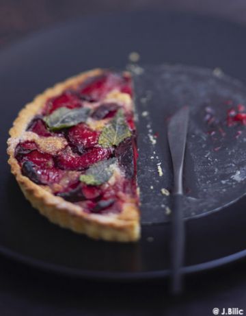 Tarte aux prunes